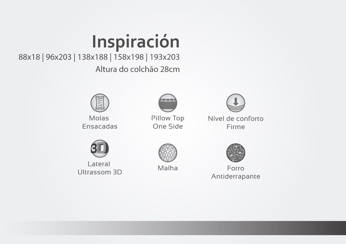 Colchão Inspiración Molas Ensacadas Herval - Imagem 4