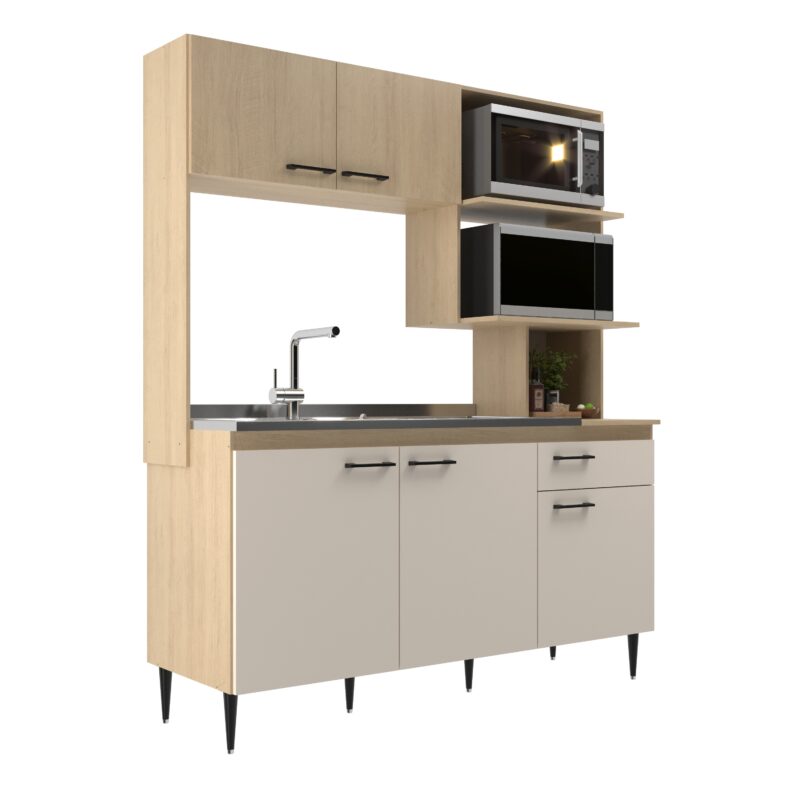 FI – COZINHA 5222 CARVALHO OFF WHITE – C PIA